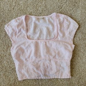 Guess Amina Corset Top - light pink - Small